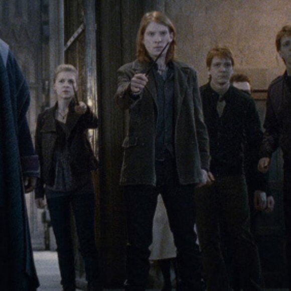 Gray Grommet Butterfly Tank ASO Fleur Delacour in Harry Potter - Picture 5 of 5